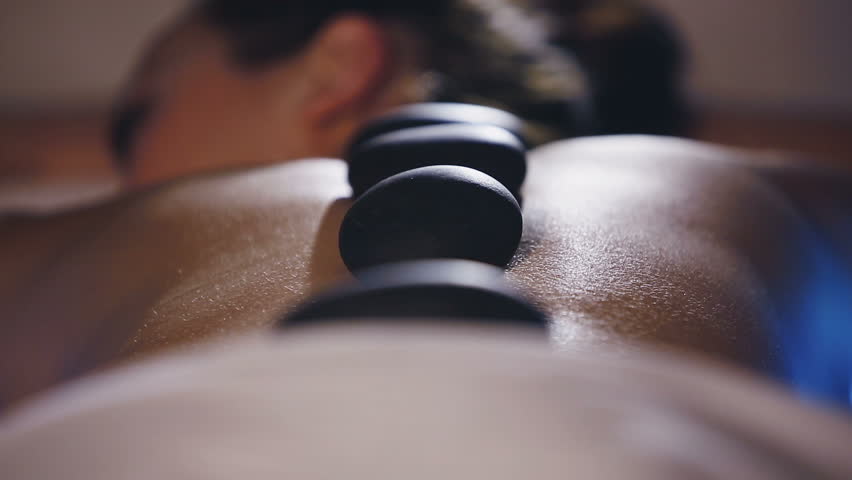 Hot stone massage service at home 